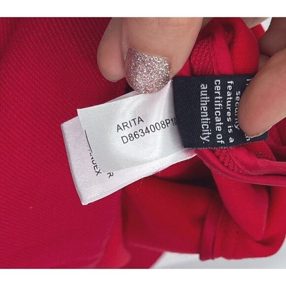 Diane von Fruestenberg Sz 8 Red Arita Sheath Mini Dress Stretch Zip Back Holiday - Picture 8 of 9